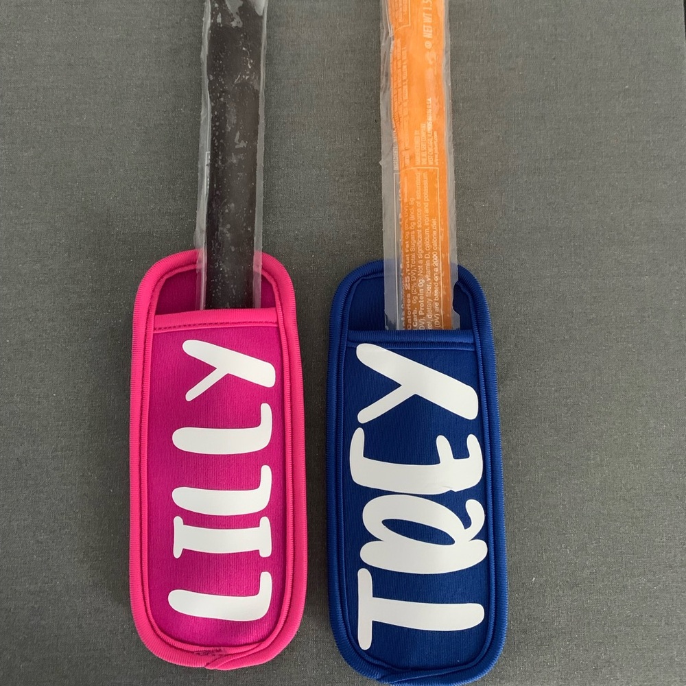 2 Personalized Kid’s Popsicle Ice Pop Holders - Picture 3 of 10
